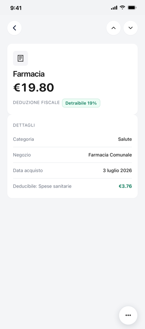 Spesa deducibile